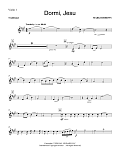 Dormi, Jesu - Violin