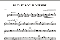 Baby, It's Cold Outside - Flute
