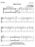 Flow To You - Percussion