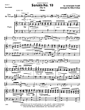 Sonata No. 10 (Op. 5) - Piano Accompaniment
