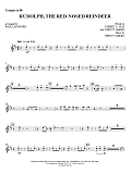 Rudolph, The Red-Nosed Reindeer - Bb Trumpet 1