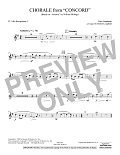 Chorale from Concord - Eb Alto Saxophone 1