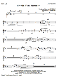 Here In Your Presence - F Horn 1,2