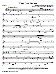 Hear Our Praises - Violin 2 