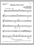 Hallelujah, What A Savior! - Bass Clarinet (sub. Tuba)