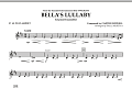 Bella's Lullaby (Clarinet Ensemble with Opt. Rhythm Section) - Eb Alto Clarinet