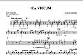 Canticum - Percussion 1