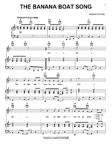 The Banana Boat Song (Day-O) 