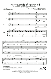 The Windmills Of Your Mind (arr. Paris Rutherford) 