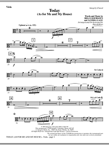 Today (As For Me And My House) - Viola 