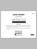Love Chant - Conductor Score (Full Score)