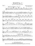 Waltz No. 2 (from Suite For Variety Stage Orchestra) - Flute 2