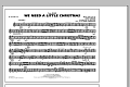 We Need A Little Christmas - Bb Tenor Sax