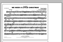 We Need A Little Christmas - Bb Tenor Sax 