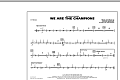 We Are The Champions - Cymbals