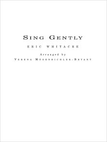 Sing Gently (for Flexible Wind Band) - Full Score 