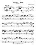 Prelude In A Minor, Op. 32, No. 8