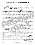 Fanfare for New Beginnings - Oboe