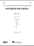 Concertino For Strings - Full Score