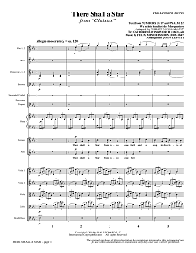 There Shall a Star (arr. John Leavitt) - Full Score 
