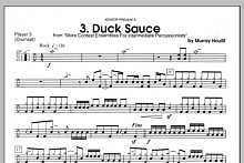 More Contest Ensembles For Intermediate Percussionists - Percussion 4 