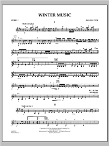 Winter Music - Violin 2 