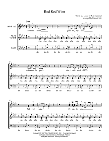 Red Red Wine (arr. Richard Salt) 