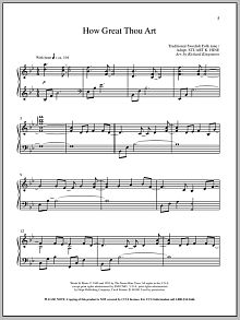 How Great Thou Art 