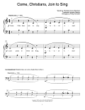 Come, Christians, Join To Sing
