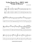 Tempo Di Bourree, BWV 1002