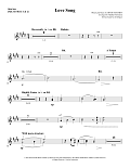 Love Song - Alto Sax 1-2 (sub. Horn 1-2)