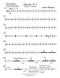 Danzón No. 2 for 2 Pianos (with Optional Percussion) - Percussion Parts - Percussion 1