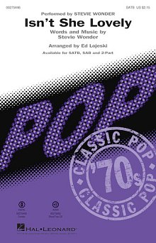 Isn't She Lovely (arr. Ed Lojeski) 