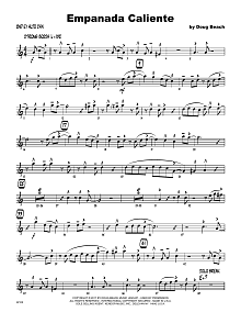 Empanada Caliente - 2nd Eb Alto Saxophone 