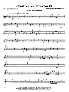 Christmas Jazz Favorites #3 - Bb Soprano Sax 