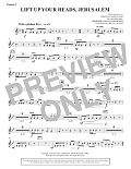Lift Up Your Heads, Jerusalem (Orchestra) - Bb Trumpet 2