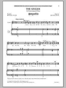 The Singer (An Unaccompanied Song) 