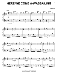 Here We Come A-Wassailing