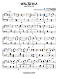 Waltz In A (Op. 39, No. 15)