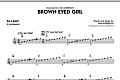 Brown Eyed Girl - Eb Solo Sheet