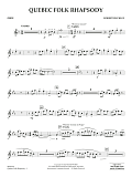 Quebec Folk Rhapsody - Oboe
