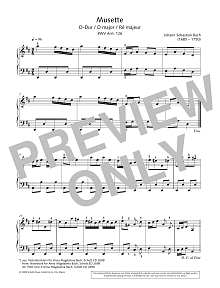 Musette in D major, BWV Anh. 126 