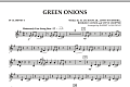 Green Onions - Bb Clarinet 3