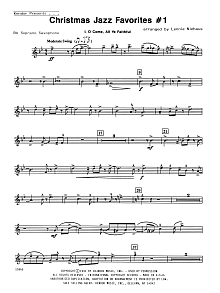 Christmas Jazz Favorites #1 - Bb Soprano Sax 