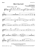 Here I Am, Lord - Flute 1