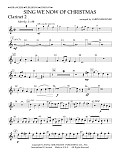 Sing We Now of Christmas (arr. Larry Kerchner) - Bb Clarinet 2
