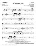 The Lion and the Lamb (with All Hail the Power of Jesus' Name) - Bb Clarinet 1 & 2