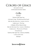 Colors of Grace - Lessons for Lent (New Edition) (Orchestra Accompaniment) - Cello