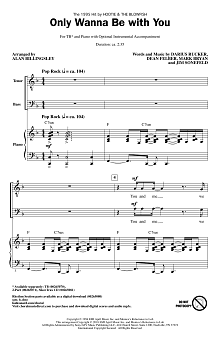 Only Wanna Be With You (arr. Alan Billingsley) 