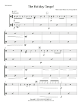 The Holiday Tango! - Percussion